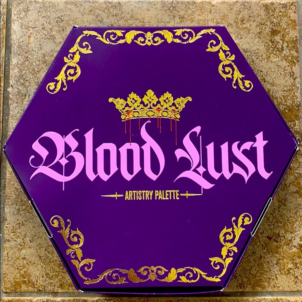 SOLD Jeffree Star Blood Lust Artistry Palette